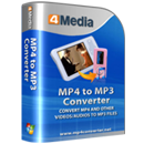 4Media MP4 to MP3 Converter