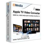 4Media Apple TV Video Converter for Mac