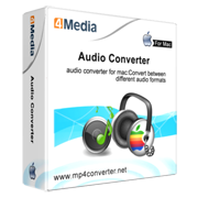 4Media Audio Converter for Mac