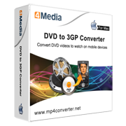 4Media DVD to 3GP Converter for Mac