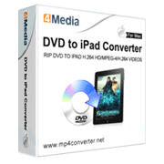 4Media DVD to iPad Converter for Mac