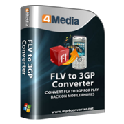 4Media FLV to 3GP Converter