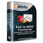 4Media FLV to WMV Converter