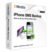 4Media iPhone SMS Backup for Mac