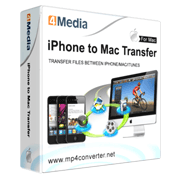 4Media iPhone to Mac Transfer