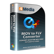 4Media MOV to FLV Converter