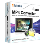 4Media MP4 Converter for Mac