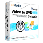 4Media Video to DVD Converter for Mac