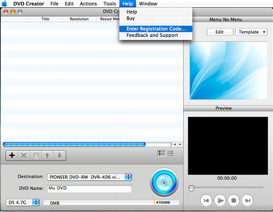 Mac DVD Burner
