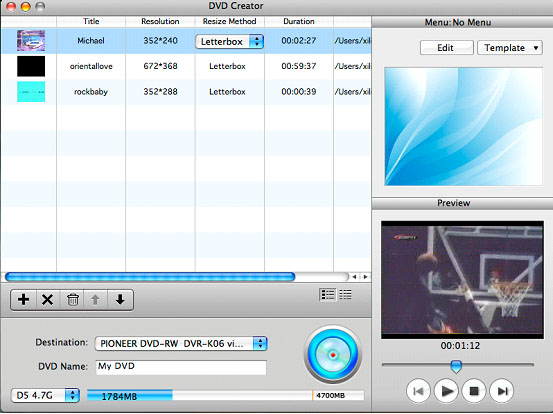 DVD Creator for Mac