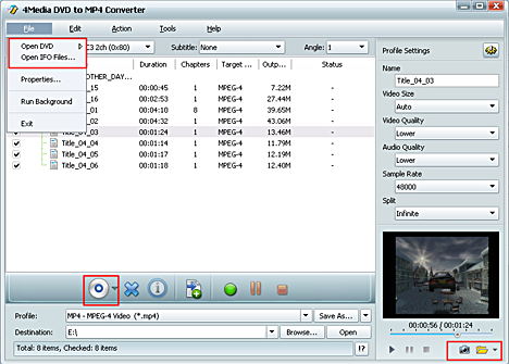 How to convert DVD to iRiver PMP