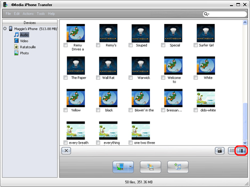 Copy iPhone content to PC