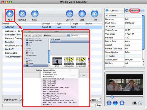 4Media Video Converter for Mac
