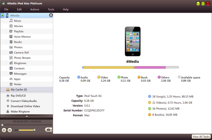 4Media iPod Max Platinum