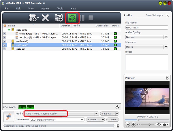 How to convert MP4 to MP3